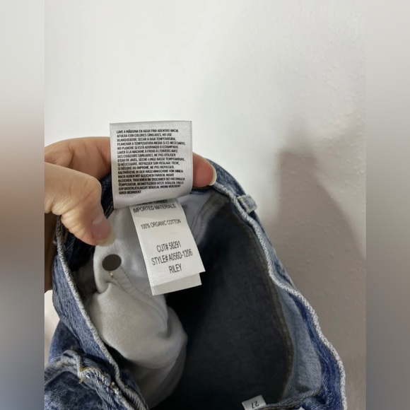 Riley AGOLDE Crop Jeans - Picture 4 of 4